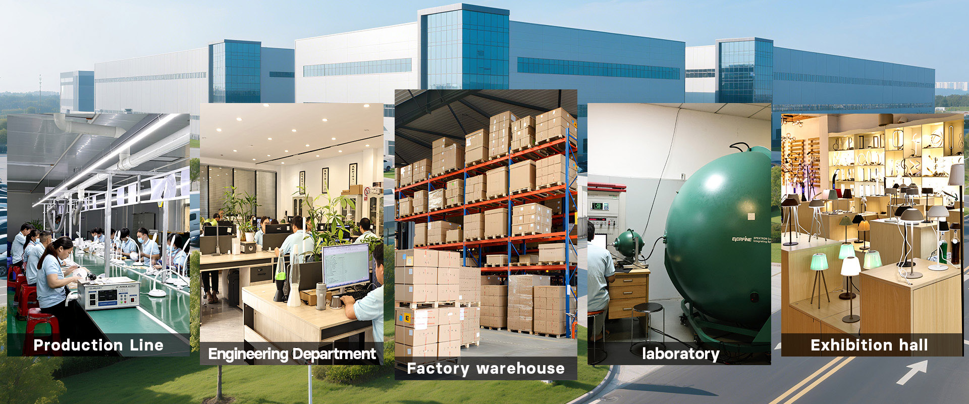 Фабрика за светилки за стегачи