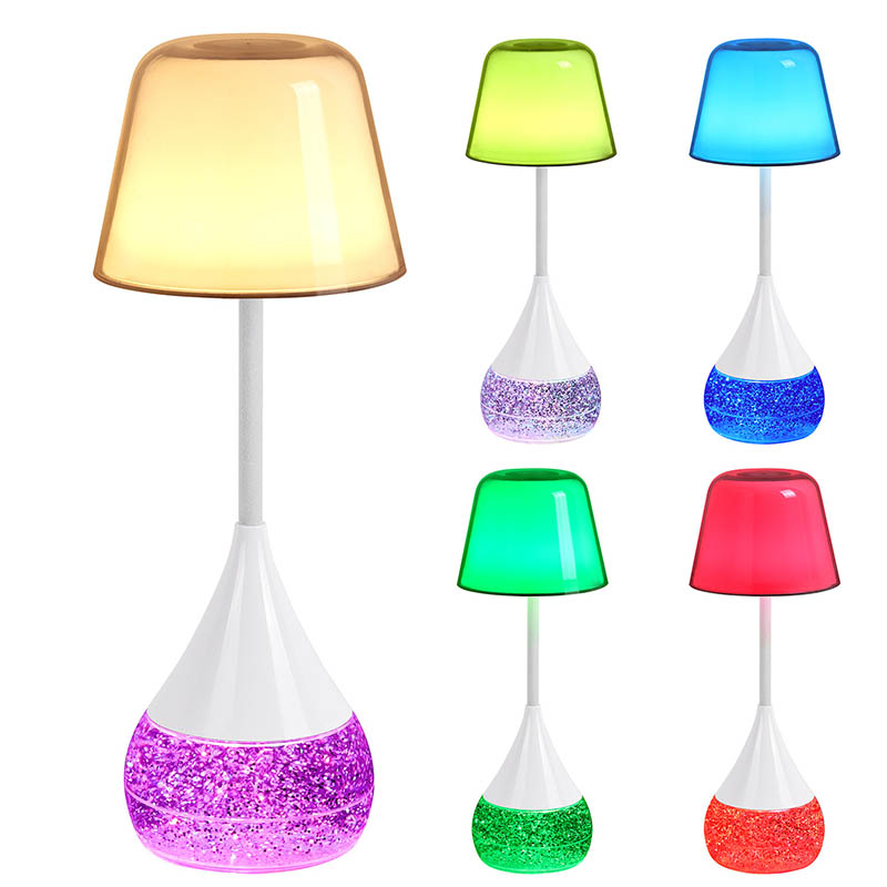 Елеганција и иновација LED биро ламба со база на сјај RGB