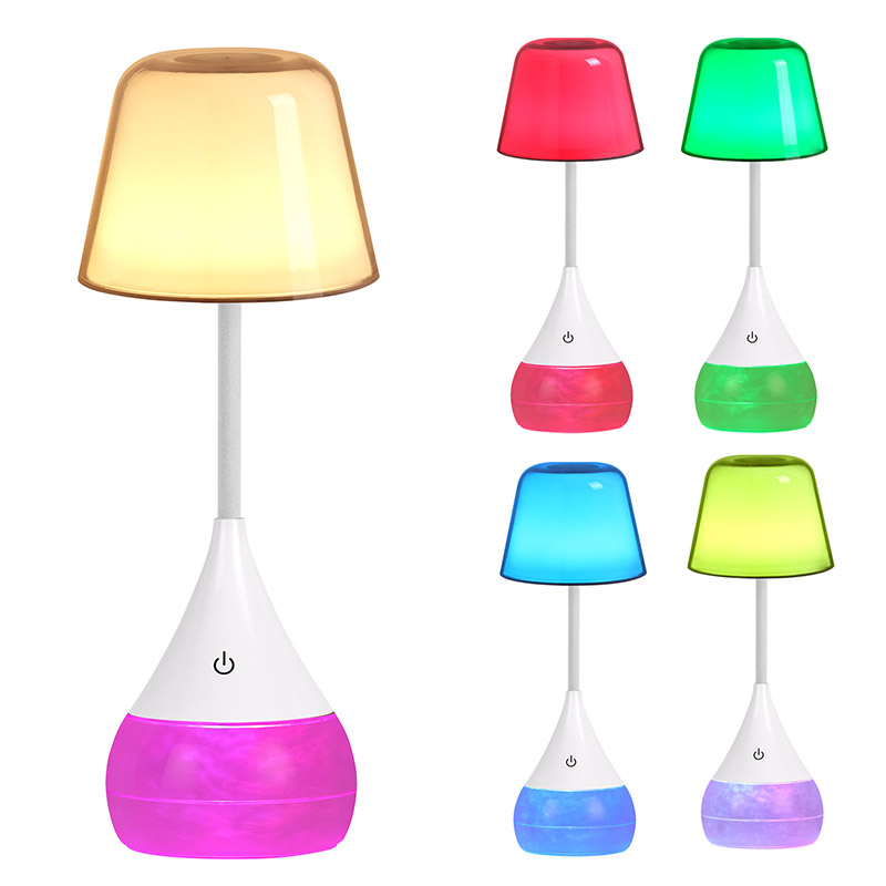 Елеганција и иновација LED биро ламба со форма на RGB